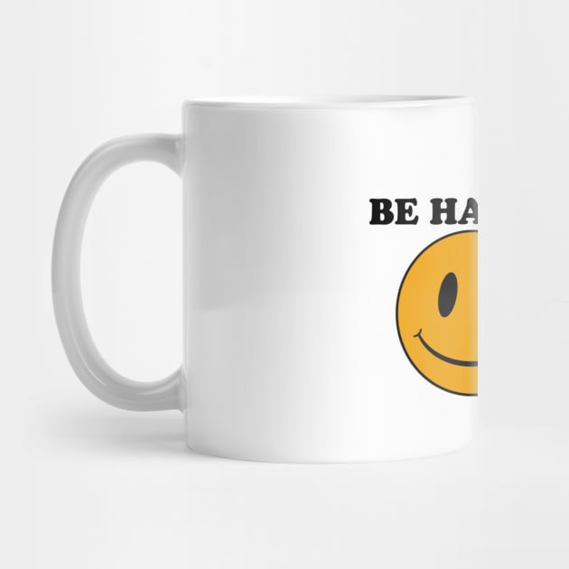 Smiley Face.... Be Happy!! by FunkyMonkeyShirts